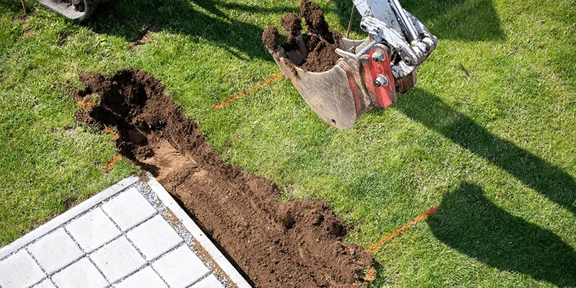 Terrassement à Biercée