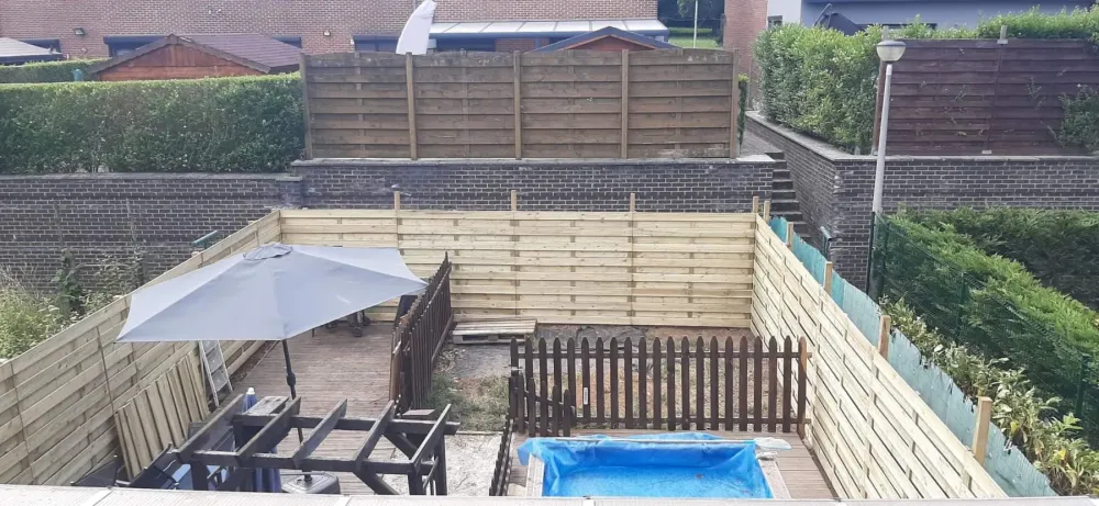travaux palissade