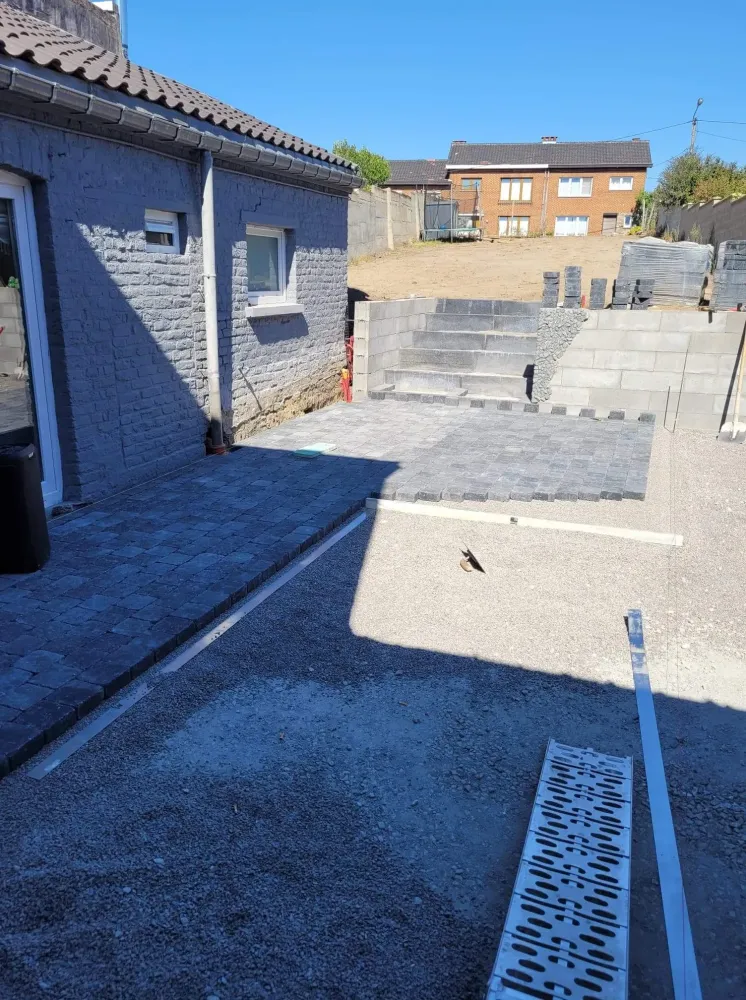 finitions travaux et terrasse